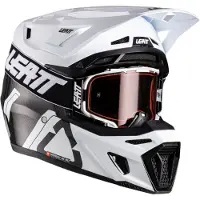 Leatt 9.5 Carbon+velocity 6.5 Iriz Off-road Hjälm Kit