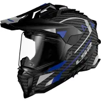LS2 Mx701 Explorer Carbon Adventure Fullface-hjälm