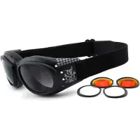 King Kerosin Eyewear KK175 Motorcykelglasögon Unisex