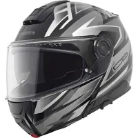 Schuberth C5 Zenith Fällbar Hjälm Grå/Svart 63 Unisex