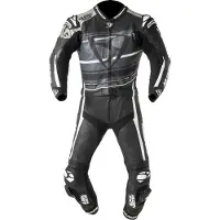 MUGENRACE RC-Max Due perforerad tvådelad motorcykel läder kostym