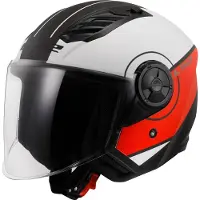 LS2 Of616 Airflow Ii Cover öppen Hjälm