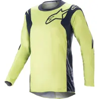 Alpinestars 2023 Racer Hoen Jersey (Night Navy Fluorite Green X-Large)