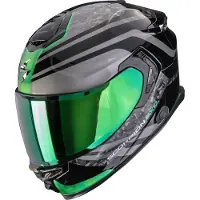 Scorpion EXO-GT SP Air typer Integralhjälm Svart/Grön 2XL Unisex sort
