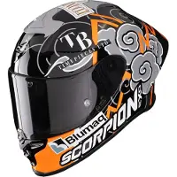 Scorpion Exo-r1 Evo Air Fim Racing#1 Aron 2024 Fullface-hjälm