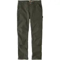 Carhartt Relaxed Straight Rugged Flex Duck Double-Front Dungaree Byxor