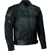 Difi Oakland Aerotex Solid perforerad vattentät motorcykel läderjacka