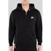 Alpha industries Basic Huvtröja Svart XL Herrar sort
