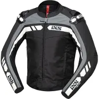 IXS RS-500 1.0 Läder / Textil Motorcykel Jacka