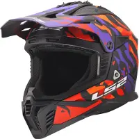 LS2 Mx708 Fast Ii Grotesk Ece 22.06 Offroadhjälm