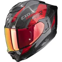 Scorpion Exo-1500 Carbon Air Platted Fullface-hjälm