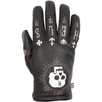 Helstons Kustom Hiver Skull Skinnhandskar