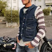 HolyFreedom Gilet Denim Väst
