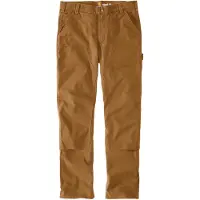 Carhartt Relaxed Straight Rugged Flex Duck Double-Front Dungaree Byxor