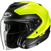 HJC i31 Tevis MC3HSF jet hjälm Matt/Gul/Svart S Unisex