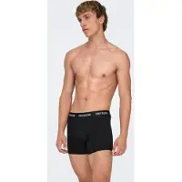 Only & Sons Boxershorts 'ONSFitz' svart / vit