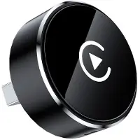 Zandona 2-i-1 Trådlös Carplay-Adapter för Android Auto Carplay AI Box USB-Dongel Plug & -Kabelansluten Carplay Till Trådlöst