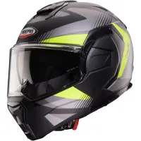 Caberg Trip Lunar Fällbar Hjälm Matt/Svart/Antracit/Gul XL Unisex sort