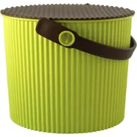 SmartaSaker Hink med lock 8L, Omnioutil, Grön/Brun