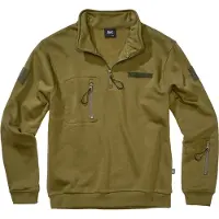 Brandit Tactical Tröja Med Halv Dragkedja