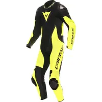 Dainese Demon Sprint perforerad endelad motorcykelläderdräkt