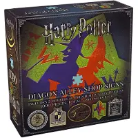Noble Collection Harry Potter: Diagon Alley Shop Signs 5 Puzzles of 200 Pieces