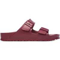 Birkenstock Pantolette 'Arizona' vinröd