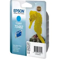 Epson T0482 cyan bläckpatron (original)