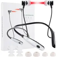 Binchi Health Electronics Bärbar 650nm Laser Öronbestrålare Uppladdningsbar Halsbärande Näsa Öronkanal Tinnituslindringsapparat
