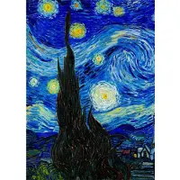 DIMENGQI Vincent Van Gogh Samling Målningar Canvas Prints Affischer Impressionism Konstverk Väggkonst Bilder för Hem Vardagsrumsinredning 50x75cm