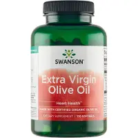 Swanson Health , Extra Virgin Olivolja, 120 Mjuka Gelatiner