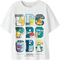 Name it T-shirt 'NKMJulio Pokemon' azur / gul / petrol / vit