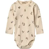 Wheat Body l/ä - Freddie - Strand Friends - - 1 år (80) - Body L/Ä