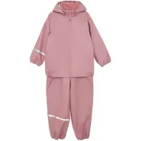 CeLaVi Regnkläder m. Hängslen - PU - Nostalgi Rose - - 120 - Regnkläder