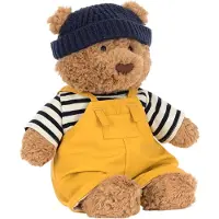 Jellycat Gosedjur - 26 cm - Bartolomeus Bear Sjöfarare - - One Size - Gosedjur