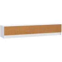 vidaXL TV-skåp med låda Vit 147 x 34,5 x 27 cm Konstruerat trä