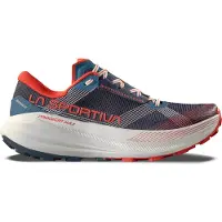 La Sportiva - Trailskor - Prodigio Max Night Sky/Mountain Red för UnisexTrä - Storlek 41 - Blå