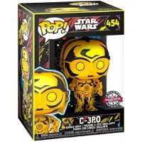 Funko POP! Stjärnornas Krig Retro-serien C-3po Exklusiv Figur