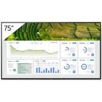 Sony FW-75BZ30L, Platt skärm för digital skyltning, 190,5 cm (75), LCD, 3840 x 2160 pixlar, Wi-Fi, 24/7