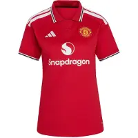 Adidas Manchester United FC 2026/27 Home Shirt Women's, röd