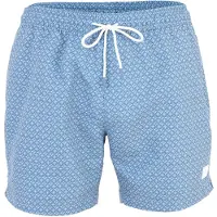 BOSS Badshorts 'Vibe' himmelsblå / ljusblå / vit