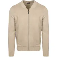 State of Art Väst Zip Bomber Beige Storlek