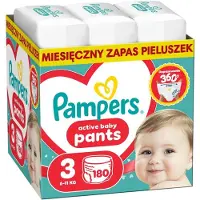 Pampers blöjbyxor Active Baby 3 6-11 kg, 180 st.