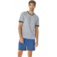 J&j Brothers Herrars Sommar Kortärmad Pyjamas JJB21