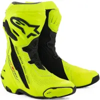 Alpinestars Supertech R Vented Neon gul 45 Herrar