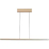 FISCHER&HONSEL GMBH Hänglampa Torvi, dimbar, Creme / bärnsten, Vardagsrum / matsal, Metall, Modern, Pendellampa