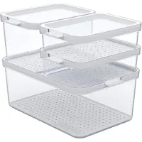 Rotho kylskåpsorganizer, set 4 st. CAUMA