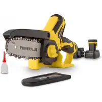 Powerplus 2 Bat 12v 2.0ah 100 Mm Mini Trådlös Beskärningssåg