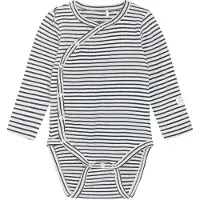 Fixoni Omlottbody l/ä - Rib - Vintage Indigo - - 44 - Body L/Ä