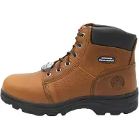 SKECHERS Herr Workshire Avslappnad Passform Snörda Säkerhetsankelstövlar